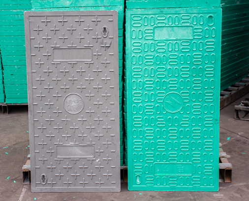 富锦树脂复合电力盖板展示